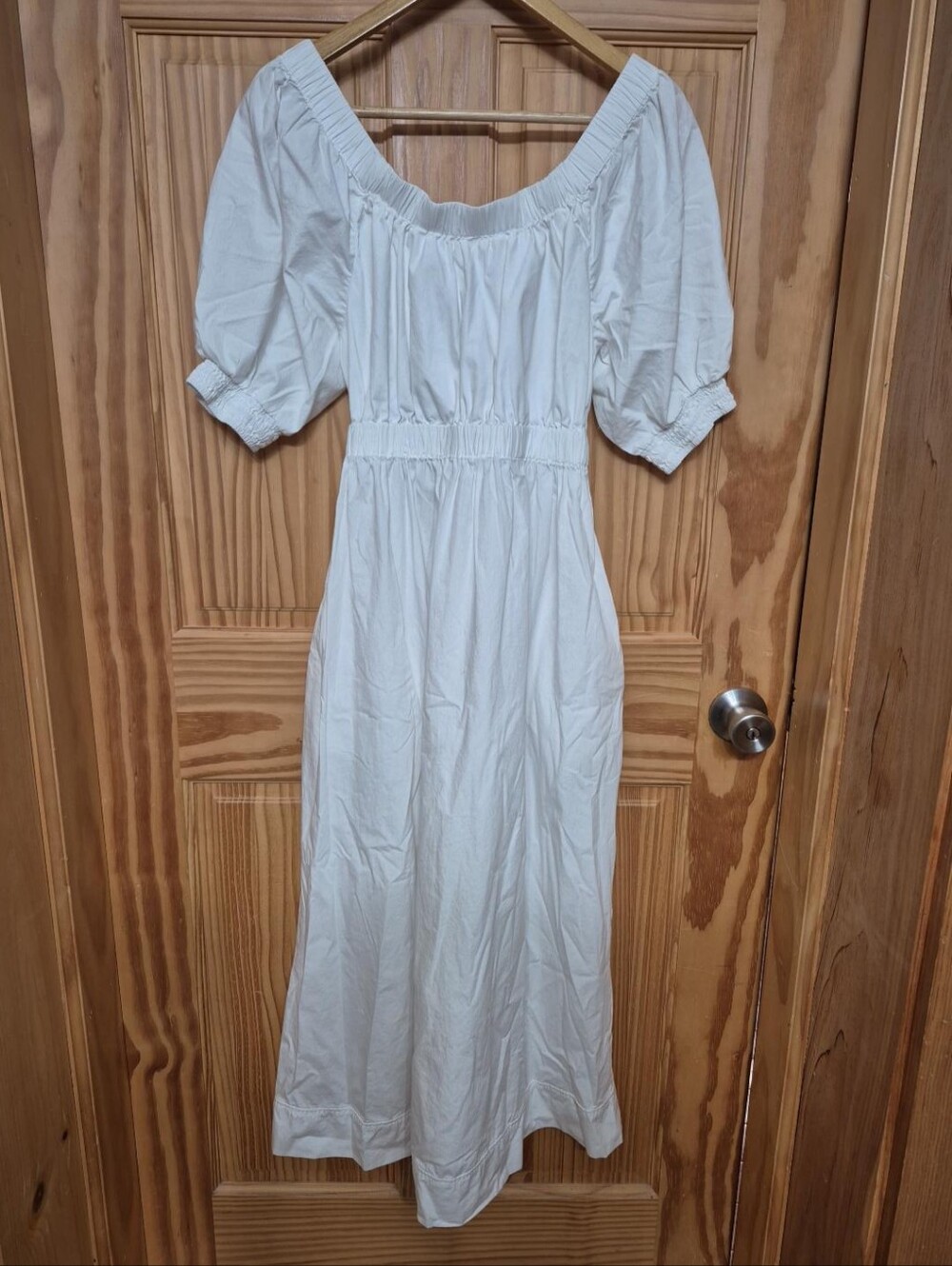 Free People Bright White Maxi Dress